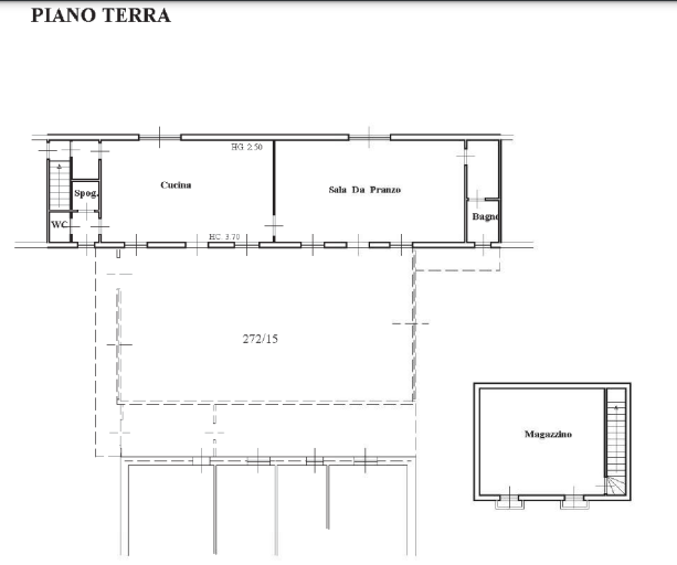 planimetria AGRITURISMO IN VENDITA ALL'ASTA IN VIA TOCCOLO, ISOLA DELLA SCALA (VR) - 1