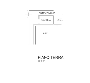 planimetria TRILOCALE IN VENDITA ALL'ASTA IN VIA CATTANEO, CASSANO MAGNAGO (VA) - 1