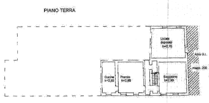 planimetria COMPENDIO IN VENDITA ALL'ASTA IN STRADA ALZATE, OLEGGIO (NO) - 1