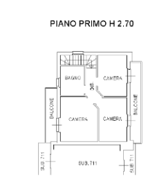 planimetria VILLA IN VENDITA ALL'ASTA IN VIA XXIV MAGGIO, BREMBATE DI SOPRA (BG) - 1