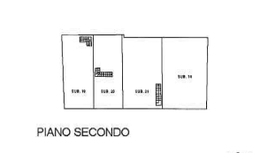 planimetria APPARTAMENTO IN VENDITA ALL'ASTA IN VIA STAZIONE, CASTELPLANIO (AN) - 1