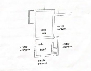 planimetria TRILOCALE IN VENDITA ALL'ASTA IN P.ZZA S.PIETRO E PAOLO, TORREVECCHIA PIA (PV) - 1