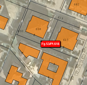planimetria TRILOCALE IN VENDITA ALL'ASTA IN VIA L. EINAUDI, TERRE DEL RENO (FE) - 1