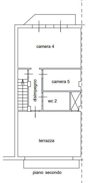planimetria ABITAZIONE IN VENDITA ALL'ASTA IN VIA G. MAZZINI, PACHINO (SR) - 1
