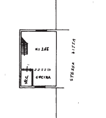 planimetria BIFAMILIARE IN VENDITA ALL'ASTA IN VIA L'AQUILA, ORICOLA (AQ) - 1
