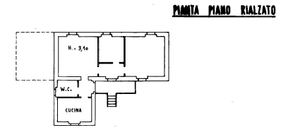 planimetria VILLA IN VENDITA ALL'ASTA IN VIA ANGERA, SESTO CALENDE (VA) - 1