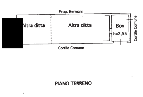 planimetria ABITAZIONE IN VENDITA ALL'ASTA IN VIA MAESTRA, BORGO SAN SIRO (PV) - 1