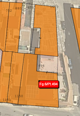 planimetria TRILOCALE IN VENDITA ALL'ASTA IN C.DA FEUDO G., PRIOLO GARGALLO (SR) - 1
