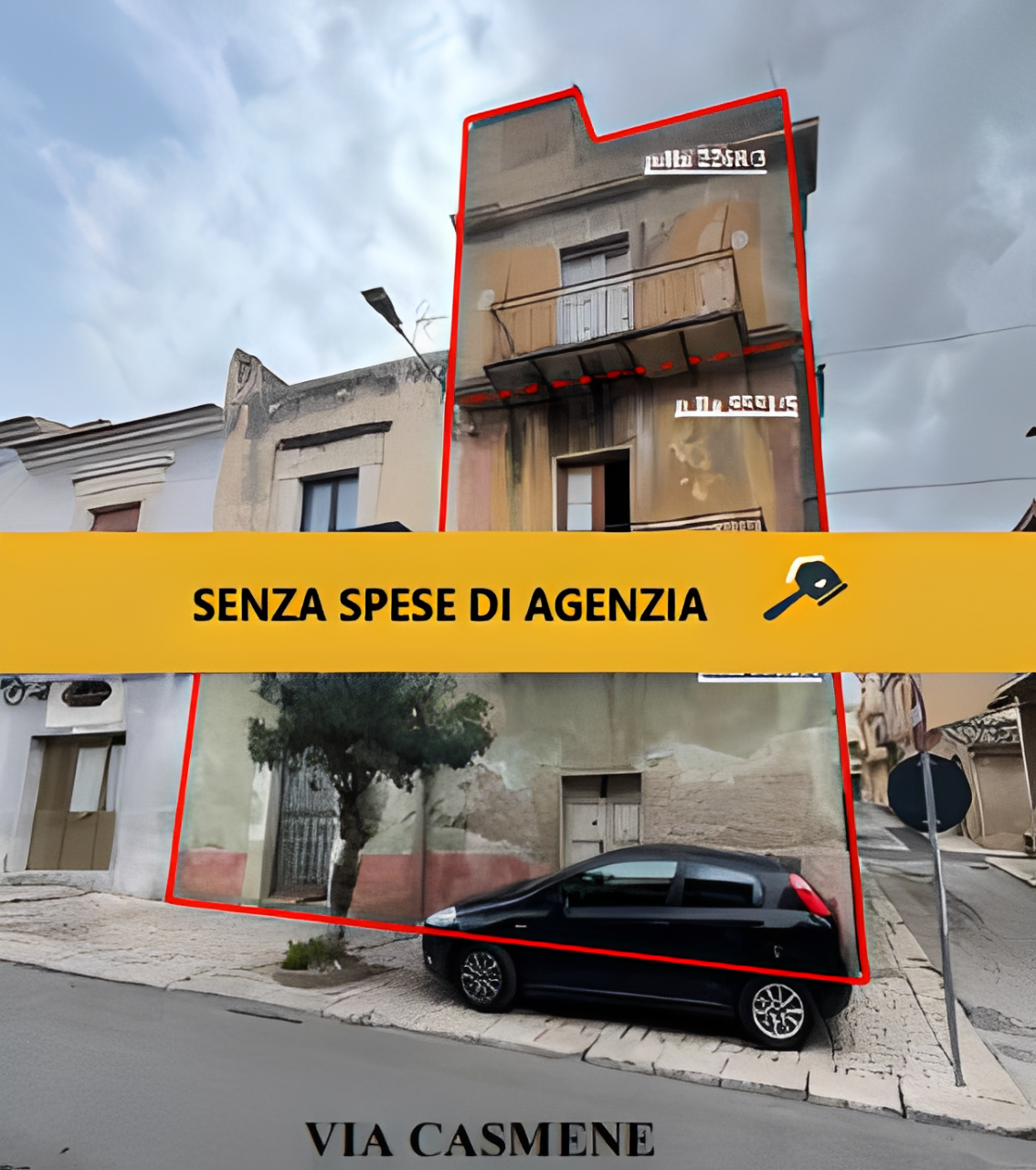 immobile EDIFICIO IN VENDITA ALL'ASTA, VIA CASMENE/MACCHIAVELLI,NASELLI, COMISO (RG) - 1