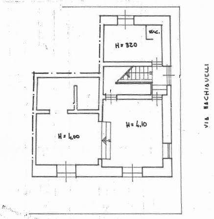 planimetria EDIFICIO IN VENDITA ALL'ASTA, VIA CASMENE/MACCHIAVELLI,NASELLI, COMISO (RG) - 1