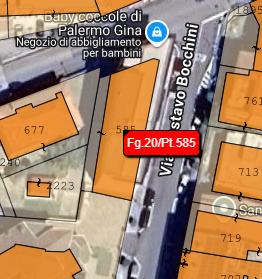 planimetria TRILOCALE IN VENDITA ALL'ASTA IN VIA G. BOCCHINI, S. G DEL SANNIO (BN) - 1