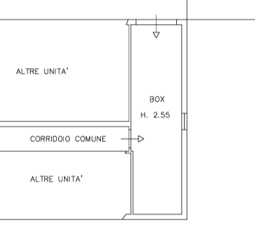 planimetria TRILOCALE IN VENDITA ALL ASTA IN VIA GRAMSCI, ROTTOFRENO (PC) - 1