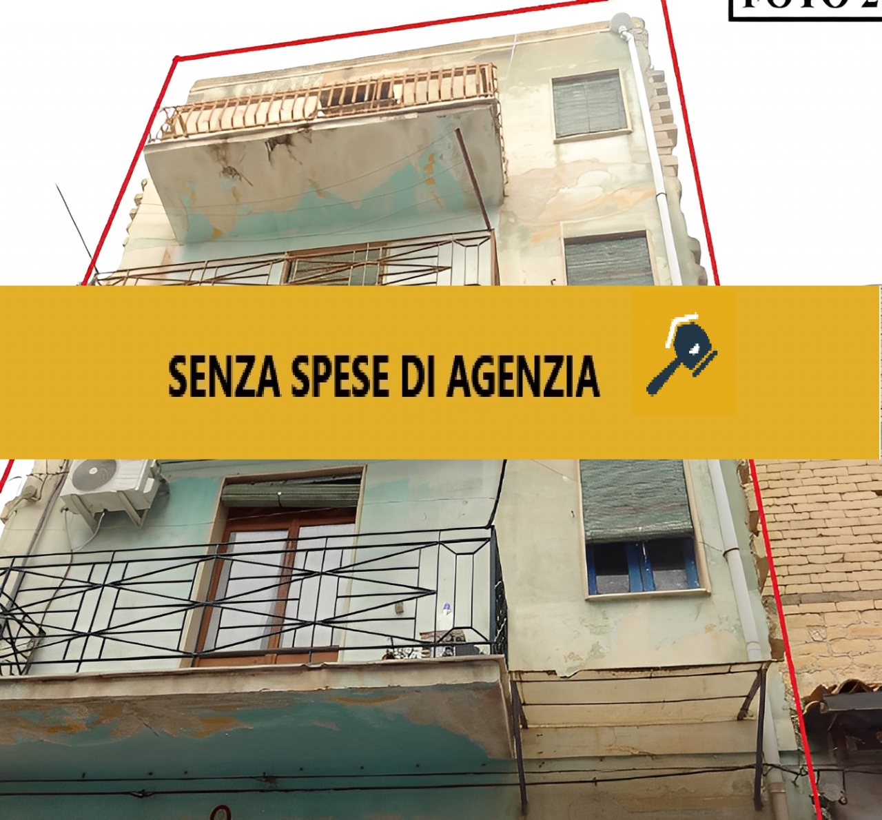 immobile CASA SINGOLA IN VENDITA ALL'ASTA IN VIA CARIGNANO, SCORDIA (CT) - 1