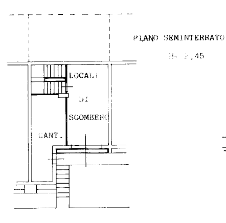 planimetria ABITAZIONE IN VENDITA ALL'ASTA IN VIA MINOSSE, CALTAGIRONE (CT) - 1