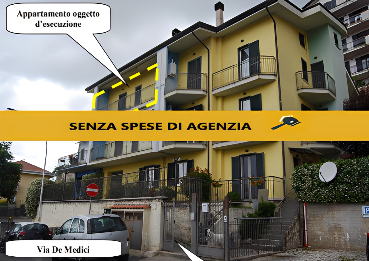 immobile TRILOCALE IN VENDITA ALL'ASTA IN VIA DE' MEDICI, FIUGGI (FR) - 1