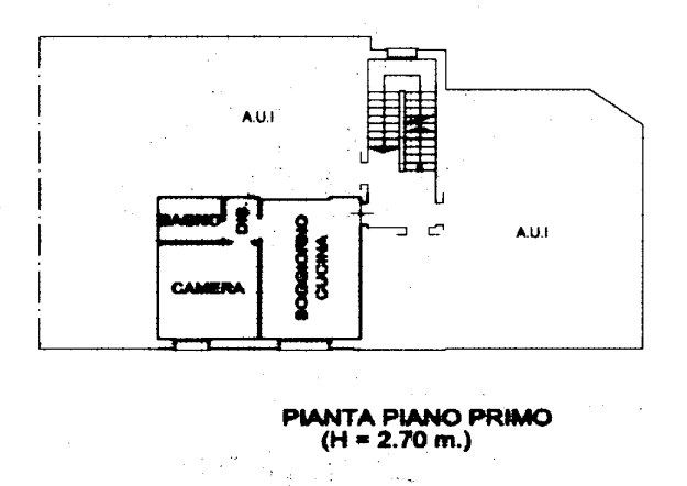 planimetria BILOCALE IN VENDITA ALL'ASTA, VIA CAMISANA, TORRI DI QUARTESOLO (VI) - 1