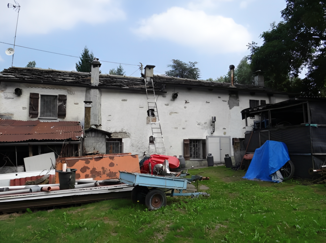 immobile CASA SINGOLA IN VENDITA ALL'ASTA IN VIA OLIVA, LUSERNETTA (TO) - 3