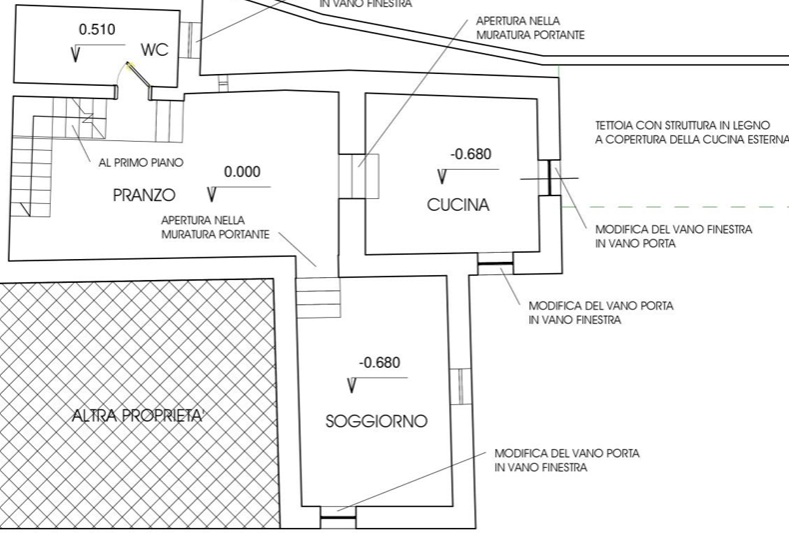 planimetria VILLA IN VENDITA ALL'ASTA IN CONTRADA SAN BIAGIO, CEFALÙ (PA) - 1
