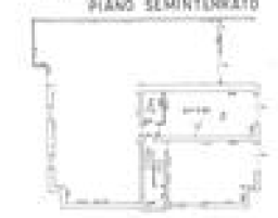 planimetria CASA SINGOLA IN VENDITA ALL'ASTA IN VIA FLAMINIA, FERMIGNANO (PU) - 1