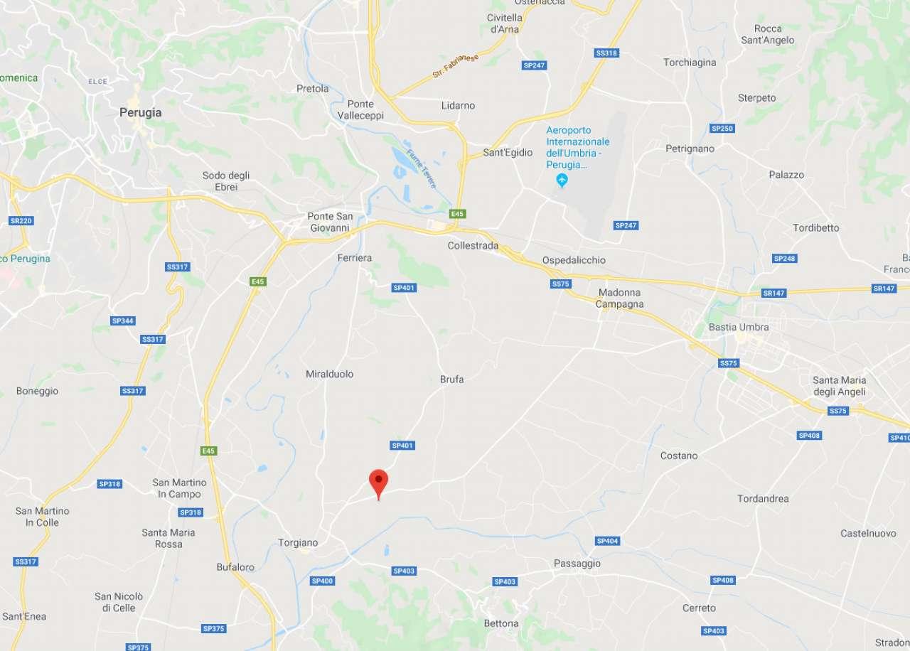 planimetria LOCALE COMMERCIALE ALL'ASTA IN VIA ASSISI, TORGIANO (PG) - 1