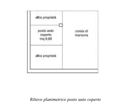 planimetria BOX ALL'ASTA IN VIA PAOLO RICCI, BARLETTA (BT) - 1