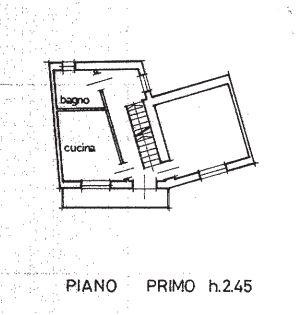 planimetria CASA INDIPENDENTE CON TERRENI ALL'ASTA IN VIA POZZERA, VALLI DEL PASUBIO (VI) - 1