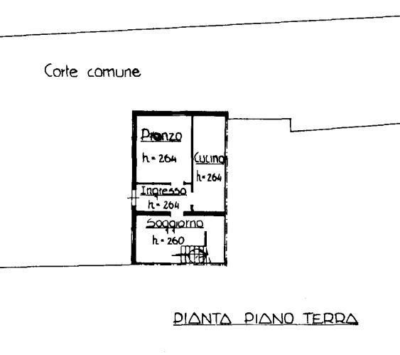 planimetria CASA INDIPENDENTE CON ACCESSORI ALL'ASTA IN VIA ZUCCHERIFICIO, RAVENNA (RA) - 1