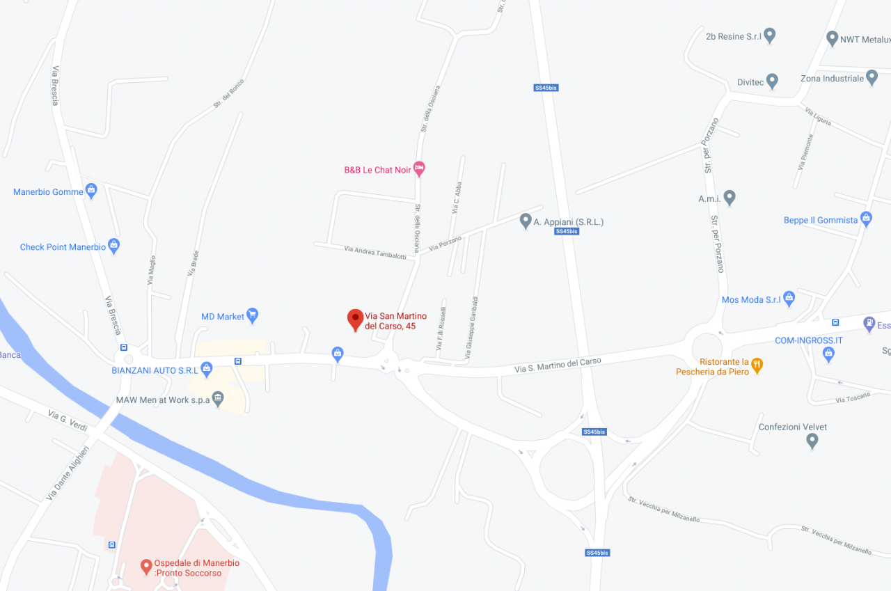 planimetria MAGAZZINO CON POSTI AUTO ALL'ASTA IN VIA SAN MARTINO DEL CARSO, MANERBIO(BS) - 1