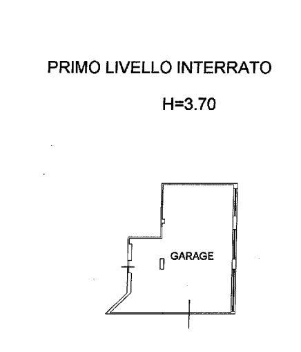 planimetria AMPIO GARAGE AD USO STUDIO MEDICO ALL'ASTA IN VIA STAZIONE, PATERNO' (CT) - 1