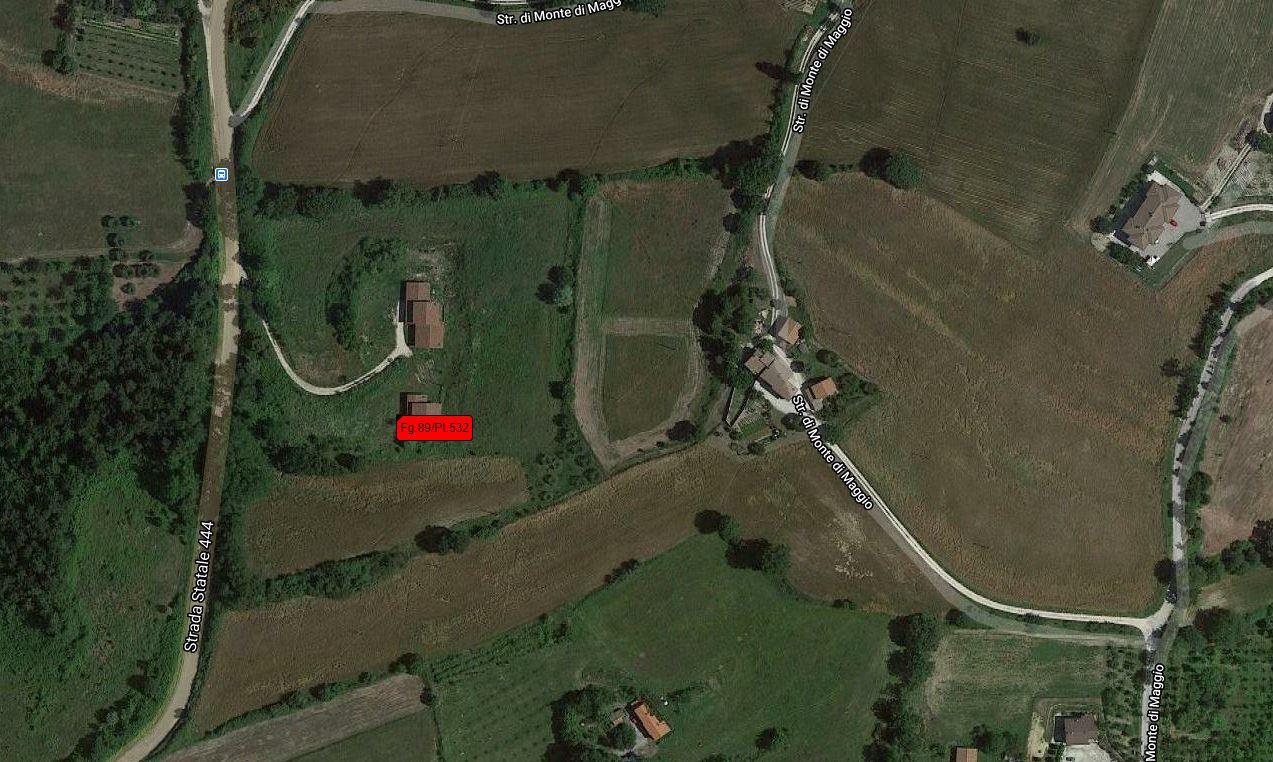 planimetria APPARTAMENTO CON ACCESSORI ALL'ASTA IN STRADA DI MONTE DI MAGGIO, GUALDO TADINO (PG) - 1