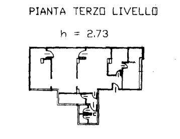 planimetria UFFICIO IN VENDITA ALL'ASTA, VIA VACCARO, LOC. GALLITELLO, POTENZA (PZ) - 1