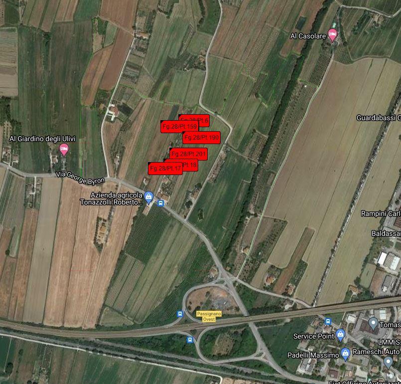 immobile COMPENDIO AGRICOLO ALL'ASTA IN VIA GEORGE BYRON, TUORO SUL TRASIMENO (PG) - 3