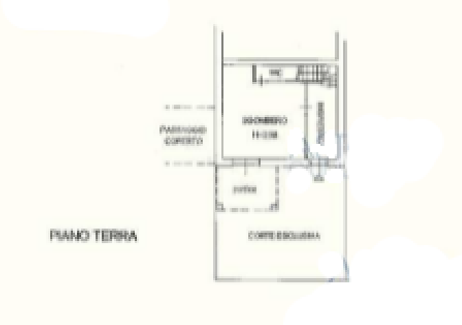 planimetria VILLINO UNIFAMILIARE CON ACCESSORI ALL'ASTA IN VIA CALCAGNI, LUCOLI (AQ) - 1