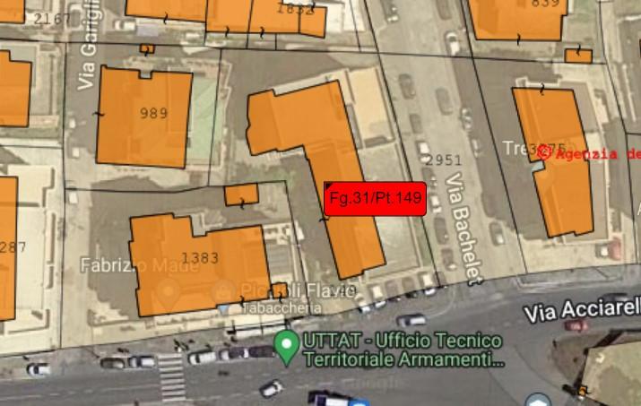 planimetria SEI CANTINE ALL'ASTA IN VIA BACHELET, NETTUNO (RM) - 1
