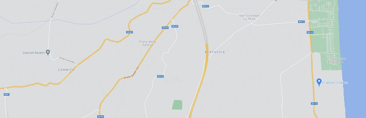 planimetria TRILOCALE IN VENDITA ALL'ASTA IN VIA S.LEONARDO SOTTANO, CARLENTINI (SR) - 1