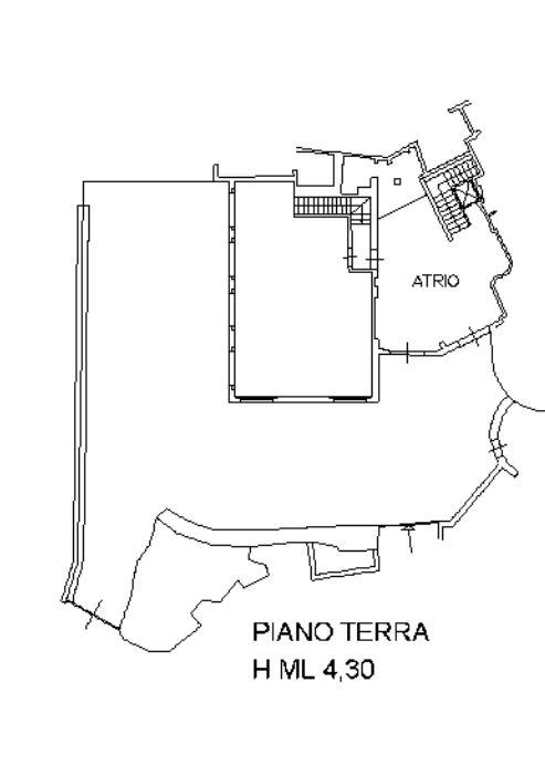 planimetria CENTRO BENESSERE CON ACCESSORI ALL'ASTA IN VIA SAN BARTOLOMEO, GROTTAFERRATA (RM) - 1