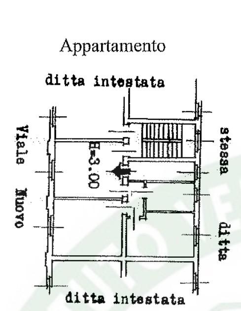 planimetria APPARTAMENTO CON ACCESSORI ALL'ASTA IN VIALE PRIMO MAGGIO, FIDENZA (PR) - 1