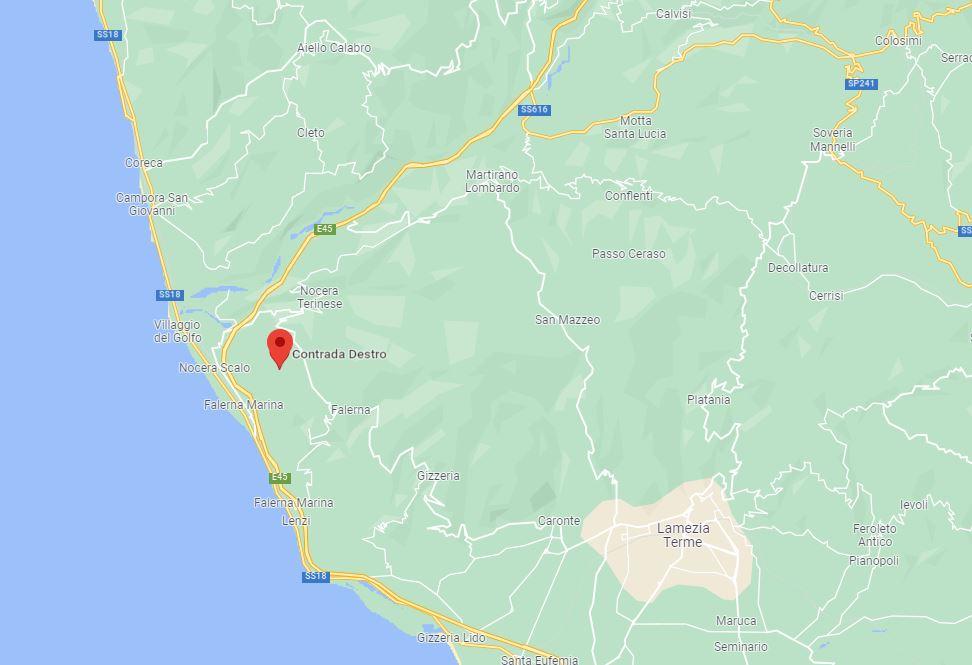 planimetria RUSTICO MULTIACCESSORIATO ALL'ASTA IN LOCALITÀ DESTRO, NOCERA TERINESE (CZ) - 1