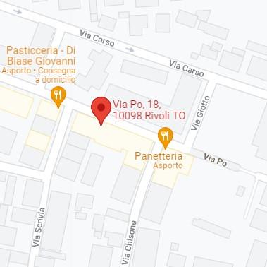 planimetria BILOCALE MULTIACCESSORIATO ALL'ASTA IN VIA PO, RIVOLI (TO) - 1