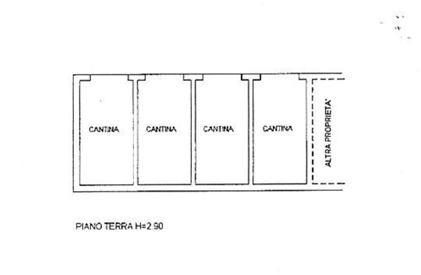 planimetria CANTINE ALL'ASTA IN VOCABOLO PUGLIARA, CITTÀ DI CASTELLO (PG) - 1