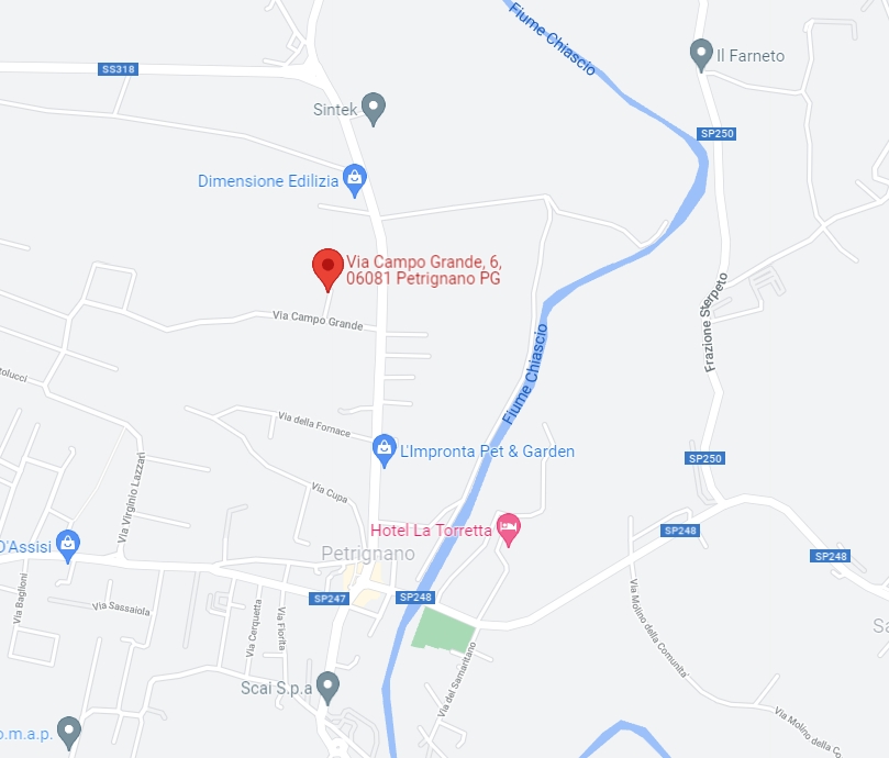 planimetria TRILOCALE CON ACCESSORI ALL'ASTA IN VIA CAMPO GRANDE, ASSISI (PG) - 1