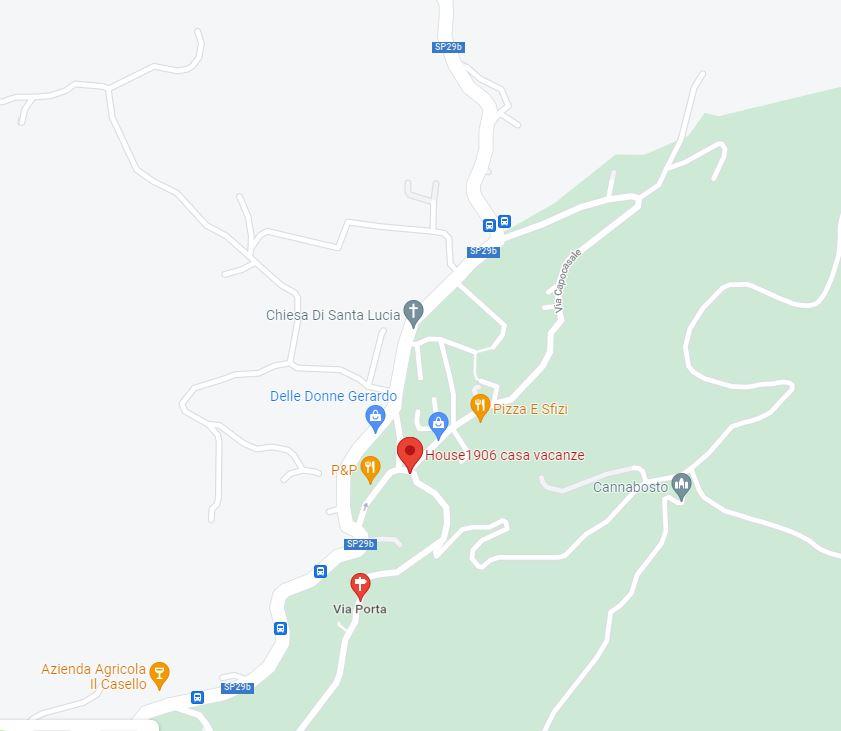 planimetria MAGAZZINO ALL'ASTA IN VIA PORTA, LOCALITÀ SALITTO, OLEVANO SUL TUSCIANO (SA) - 1
