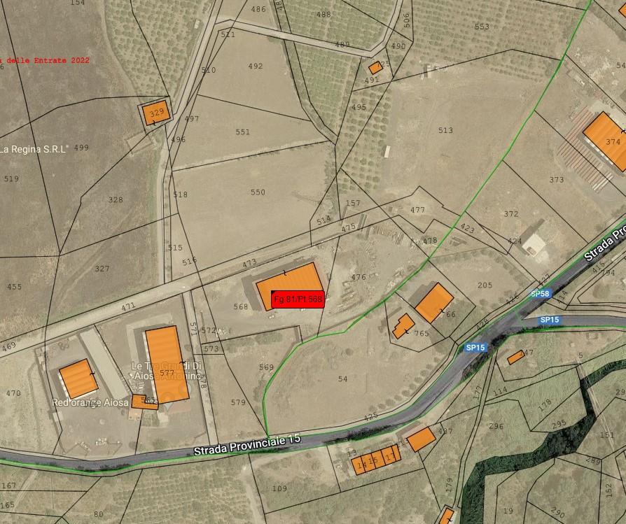 immobile CAPANNONE IN CORSO DI COSTRUZIONE ALL'ASTA IN CONTRADA CAFARO, PATERNÒ (CT) - 2