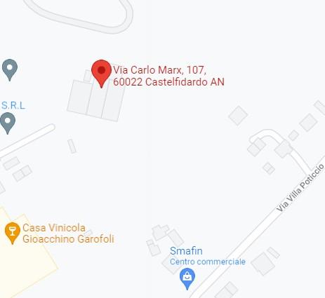 planimetria CAPANNONE CON ACCESSORI ALL'ASTA IN VIA CARLO MARX, CASTELFIDARDO (AN) - 1