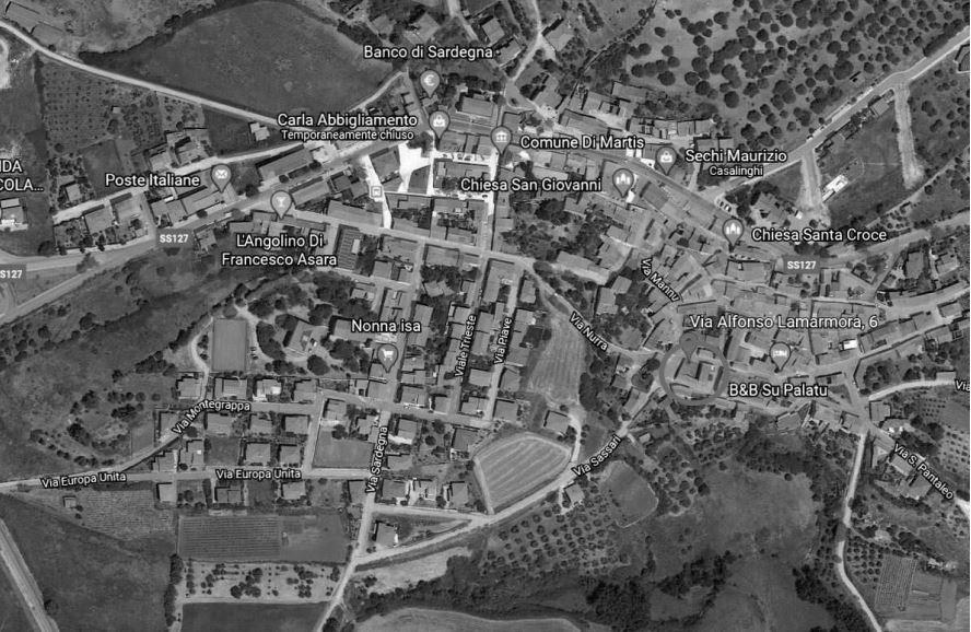 planimetria LABORATORIO ALL'ASTA IN VIA LA MARMORA, MARTIS (SS) - 1