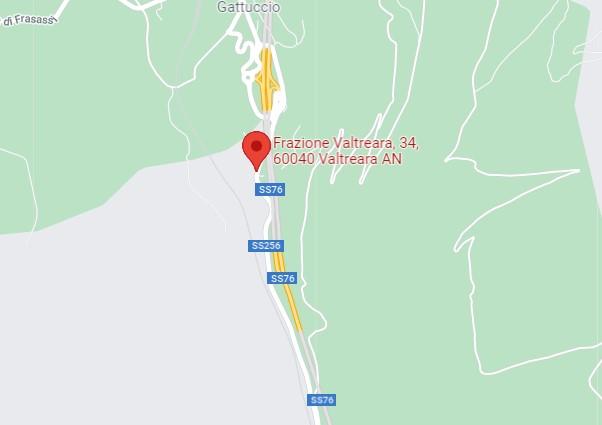 planimetria APPARTAMENTO SU DUE LIVELLI CON ACCESSORI ALL'ASTA IN FRAZIONE VALTREARA, GENGA (AN) - 1