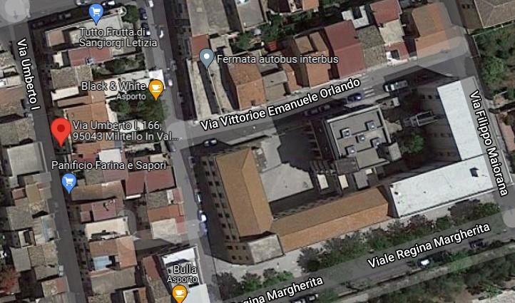planimetria NEGOZIO CON ACCESSORI ALL'ASTA IN VIA UMBERTO, MILITELLO VAL DI CATANIA (CT) - 1