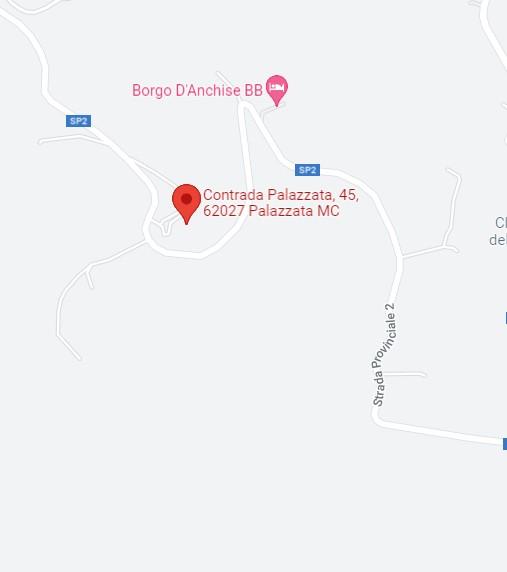 planimetria APPARTAMENTO SU DUE LIVELLI ALL'ASTA IN LOCALITÀ PALAZZATA, SAN SEVERINO MARCHE (MC) - 1