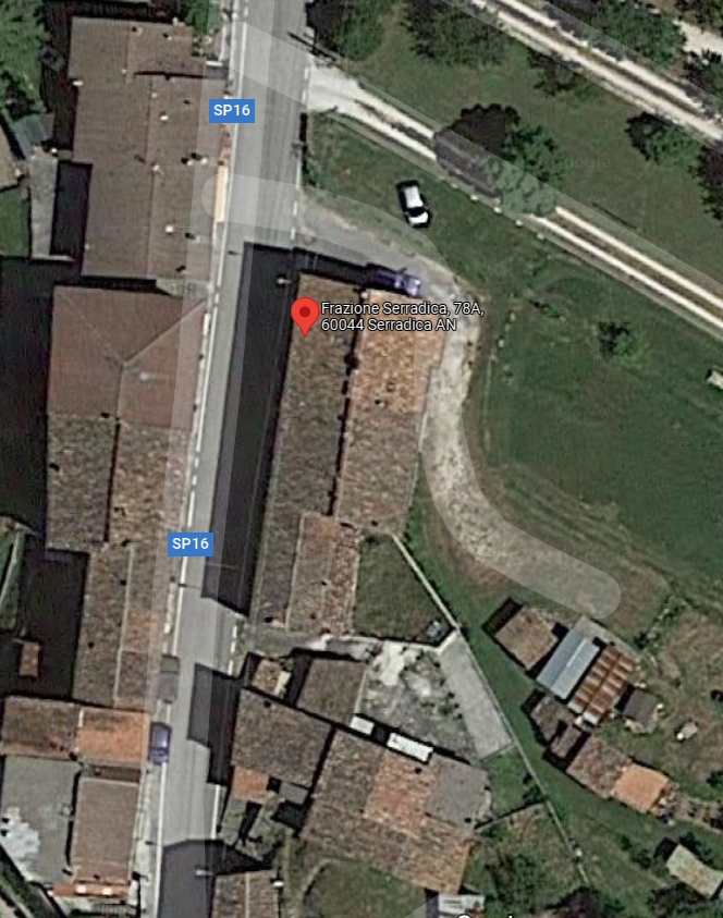 planimetria APPARTAMENTO DI TRE PIANI ALL'ASTA IN FRAZIONE SERRADICA, FABRIANO (AN) - 1