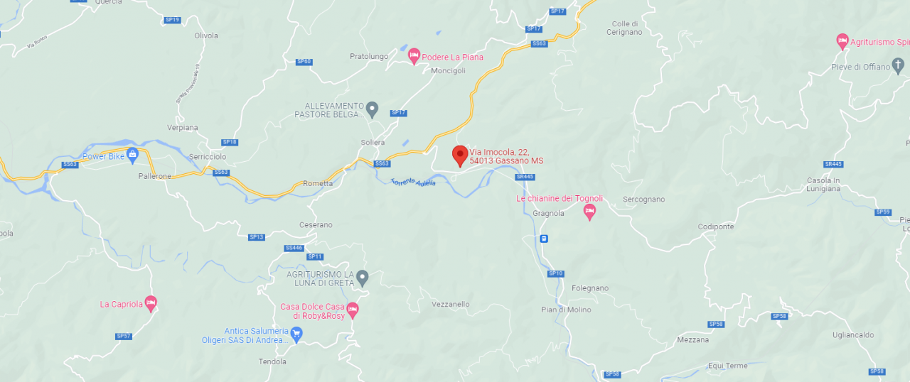 planimetria APPARTAMENTO ALL'ASTA IN VIA IMOCOLA, FIVIZZANO (MS) - 1